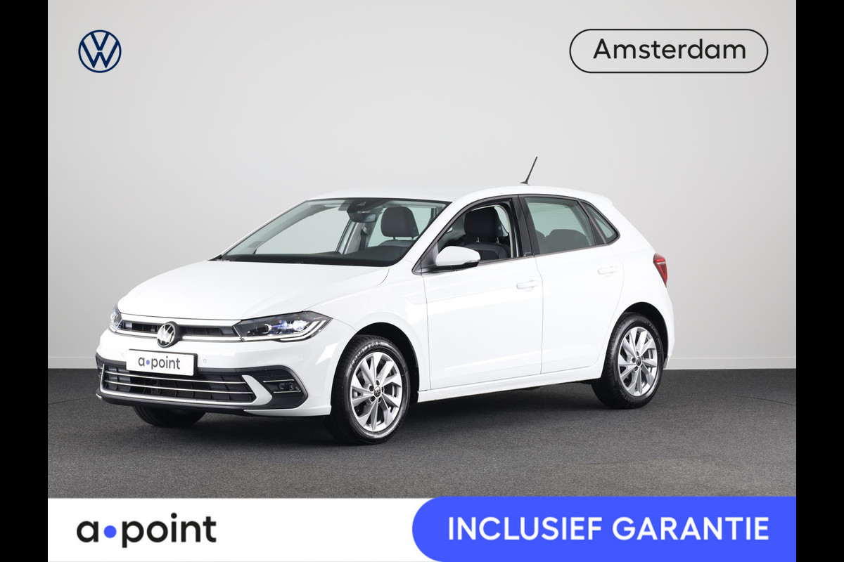 Volkswagen Polo 1.0 TSI Style 95PK | Led matrix | Parkeersensoren | Navigatie via app