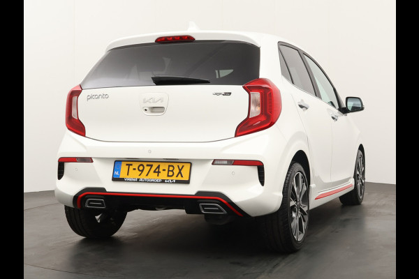 Kia Picanto 1.0 T-GDi GT-Line 5p - Cruise Control - Leder - Climate Control - Navigatie - Apple/Android Carplay - Fabrieksgarantie tot 19-05-2030