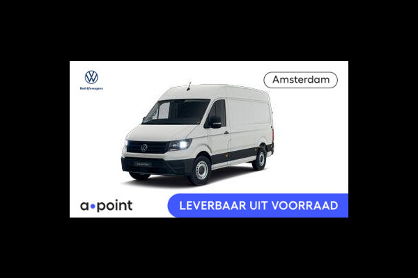 Volkswagen Crafter Trendline L3H3 2.0 TDI EU6 140 pk GVW 3.5T Automaat! Rijklaarprijs!! VOORRAAD!!