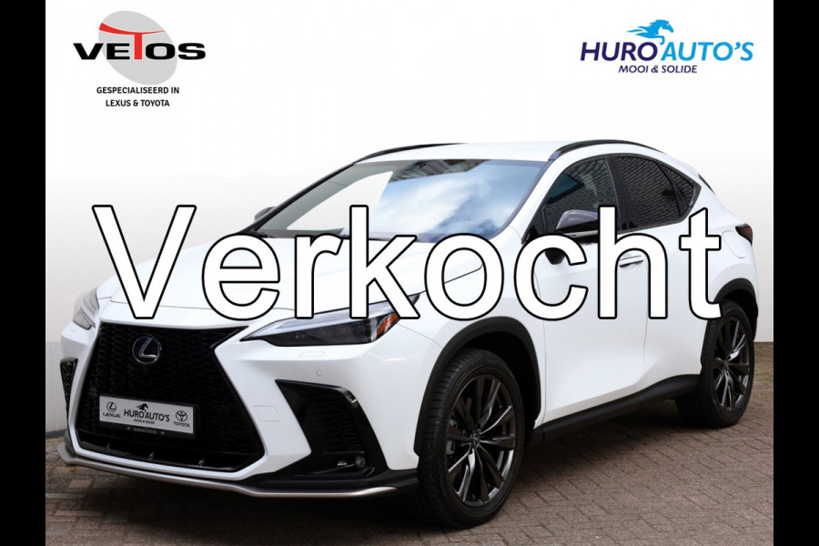 Lexus NX 450h+ AWD F Sport Line | 360 Camera | Stoelventilatie | Head-Up