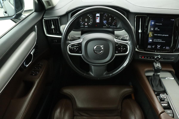 Volvo V90 2.0 T5 Inscription | Panoramadak | Stoelventilatie | Head-Up | Trekhaak | Massage | 360 camera | Nappaleder | Carplay | Achterbankverwarming | Navigatie | Keyless | Dodehoek detectie | Full LED