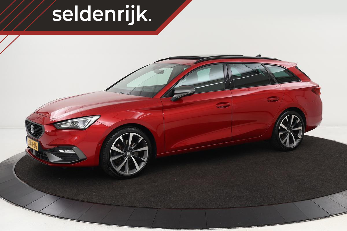 Seat Leon 1.5 eTSI FR Launch Edition | Panoramadak | Stoel & stuurverwarming | BeatsAudio | Camera | Adaptive cruise | Memory | Chassis Control | Carplay | Keyless | Full LED