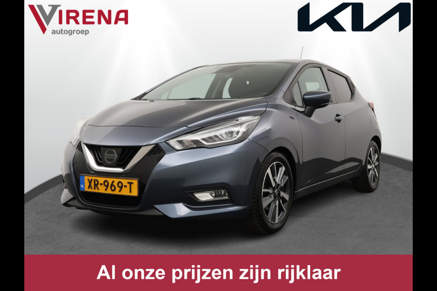 Nissan Micra 0.9 IG-T N-Connecta - Navigatie - Climate Control - Achteruitrijcamera - - 12 maanden BOVAG garantie