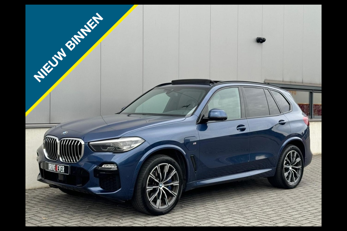 BMW X5 xDrive45e M PACK 395pk PANO ECC 360 CAMERA LEDER SPORTVELGEN