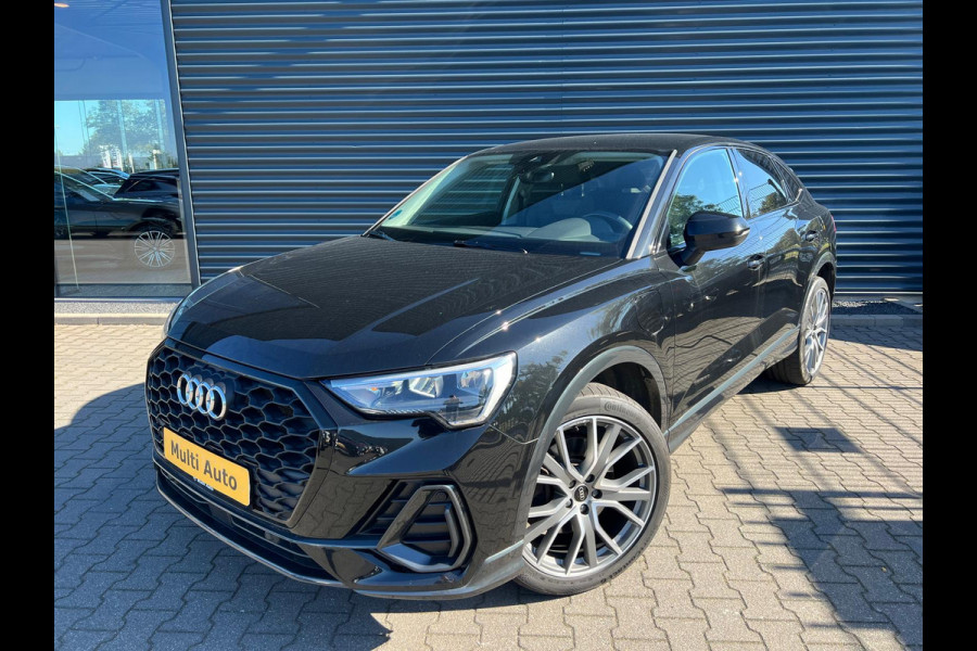 Audi Q3 Sportback 45 TFSI e Edition Plug in Hybrid 245pk PHEV | Lederen Alcantara Sportstoelen | Virtual Cockpit | Navigatie | Apple Carplay | Camera | Stoelverwarming |