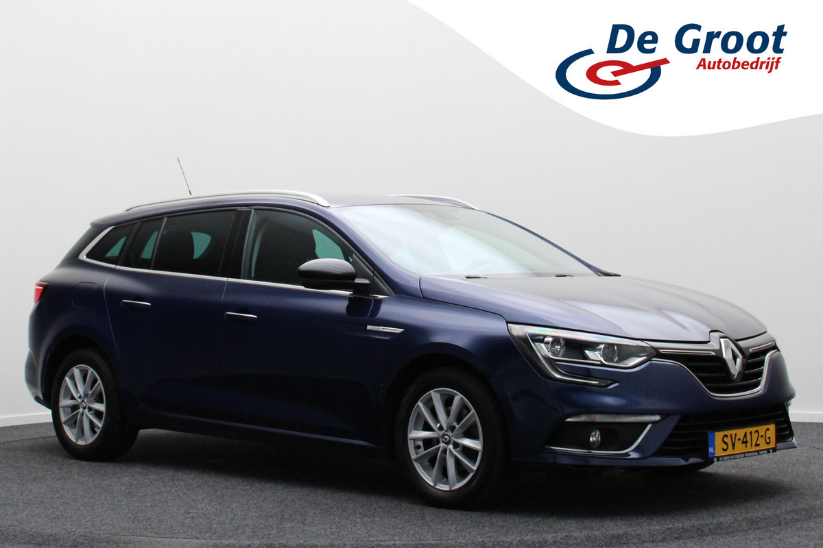 Renault MEGANE Estate 1.2 TCe Limited Navigatie, Bluetooth, LED, Climate, Cruise, PDC, Keyless