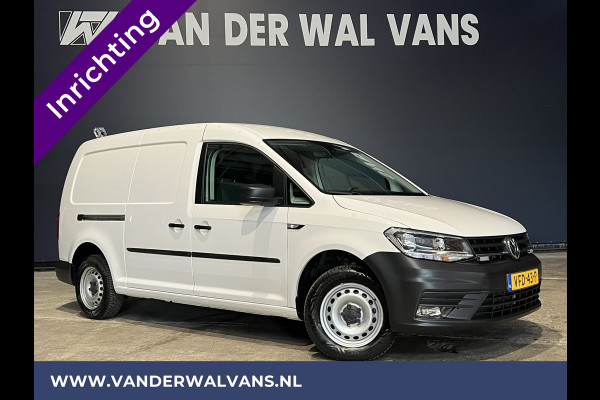 Volkswagen Caddy 2.0 TDI **BPM VRIJ voor de Ondernemer** L2H1 Maxi inrichting Euro6 Airco | Navigatie | Apple Carplay | Omvormer Android Auto, 1500kg Trekhaak, Cruisecontrol, Parkeersensoren