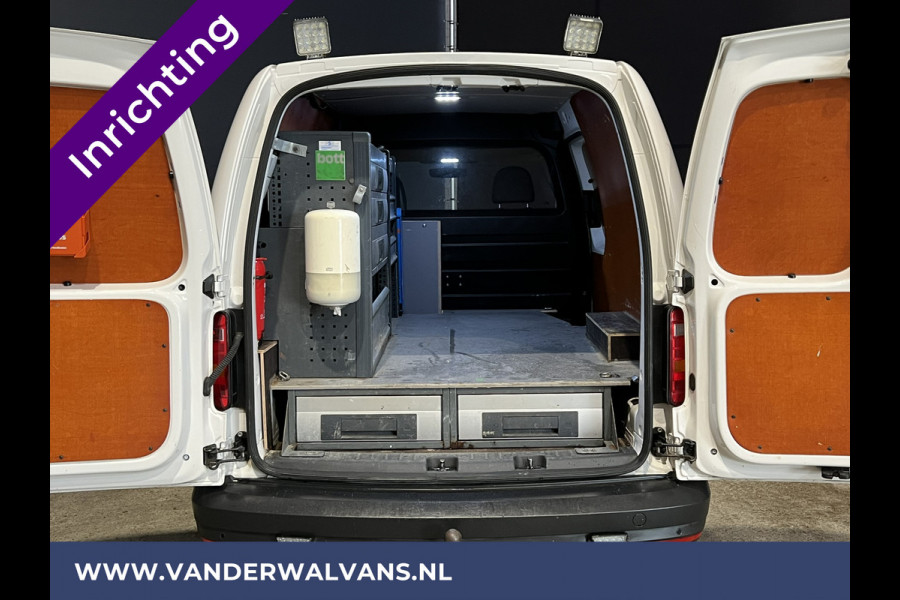 Volkswagen Caddy 2.0 TDI **BPM VRIJ voor de Ondernemer** L2H1 Maxi inrichting Euro6 Airco | Navigatie | Apple Carplay | Omvormer Android Auto, 1500kg Trekhaak, Cruisecontrol, Parkeersensoren