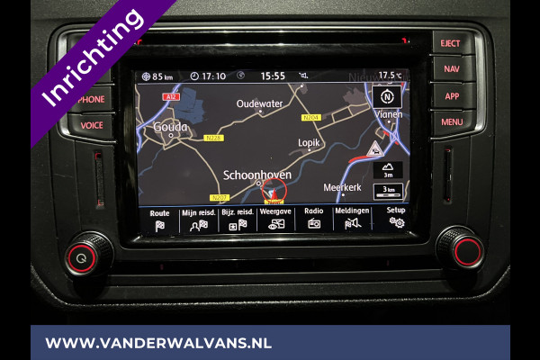 Volkswagen Caddy 2.0 TDI **BPM VRIJ voor de Ondernemer** L2H1 Maxi inrichting Euro6 Airco | Navigatie | Apple Carplay | Omvormer Android Auto, 1500kg Trekhaak, Cruisecontrol, Parkeersensoren