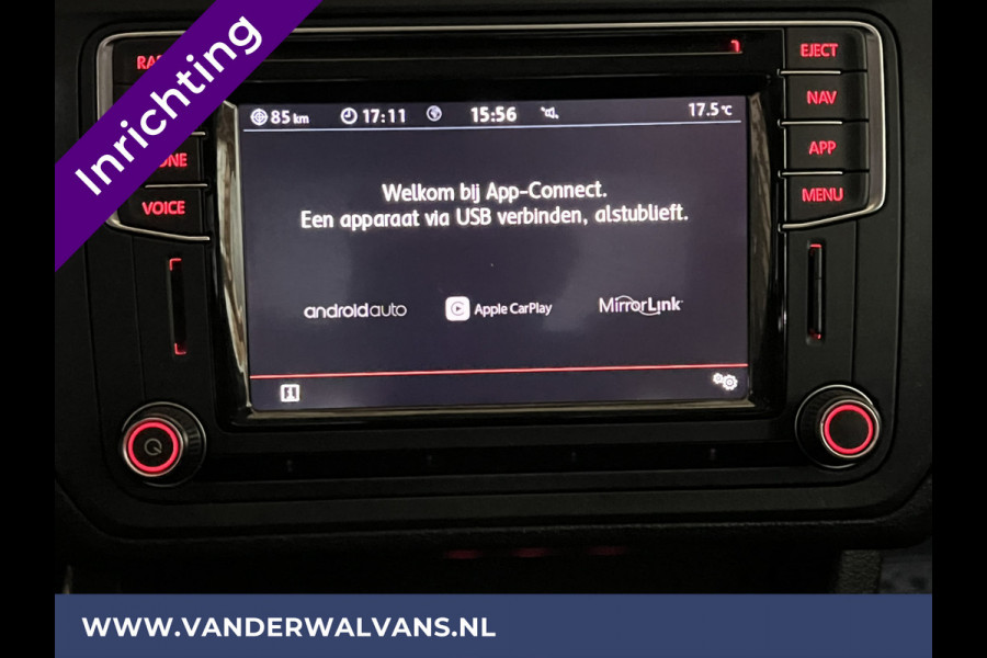 Volkswagen Caddy 2.0 TDI **BPM VRIJ voor de Ondernemer** L2H1 Maxi inrichting Euro6 Airco | Navigatie | Apple Carplay | Omvormer Android Auto, 1500kg Trekhaak, Cruisecontrol, Parkeersensoren