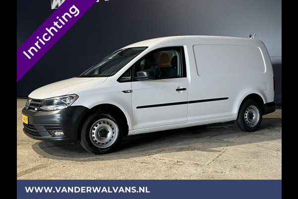 Volkswagen Caddy 2.0 TDI **BPM VRIJ voor de Ondernemer** L2H1 Maxi inrichting Euro6 Airco | Navigatie | Apple Carplay | Omvormer Android Auto, 1500kg Trekhaak, Cruisecontrol, Parkeersensoren