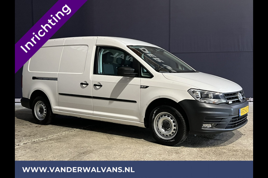 Volkswagen Caddy 2.0 TDI **BPM VRIJ voor de Ondernemer** L2H1 Maxi inrichting Euro6 Airco | Navigatie | Apple Carplay | Omvormer Android Auto, 1500kg Trekhaak, Cruisecontrol, Parkeersensoren