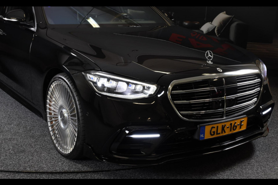 Mercedes-Benz S-Klasse 500 4MATIC Lang AMG Line / Autonoom Rijden / Head Up / 360 Camera / Acc / Burmester / Chauffeur Pakket / 22