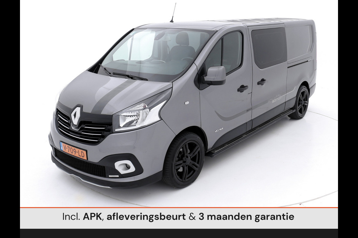 Renault Trafic 1.6 dCi L2H1 Formula Edition Grey dubbele cabine Renault Trafic 1.6 dCi  L2H1  Formula Edition Grey dubbele cabine  marge luxe leder navi airco cruise