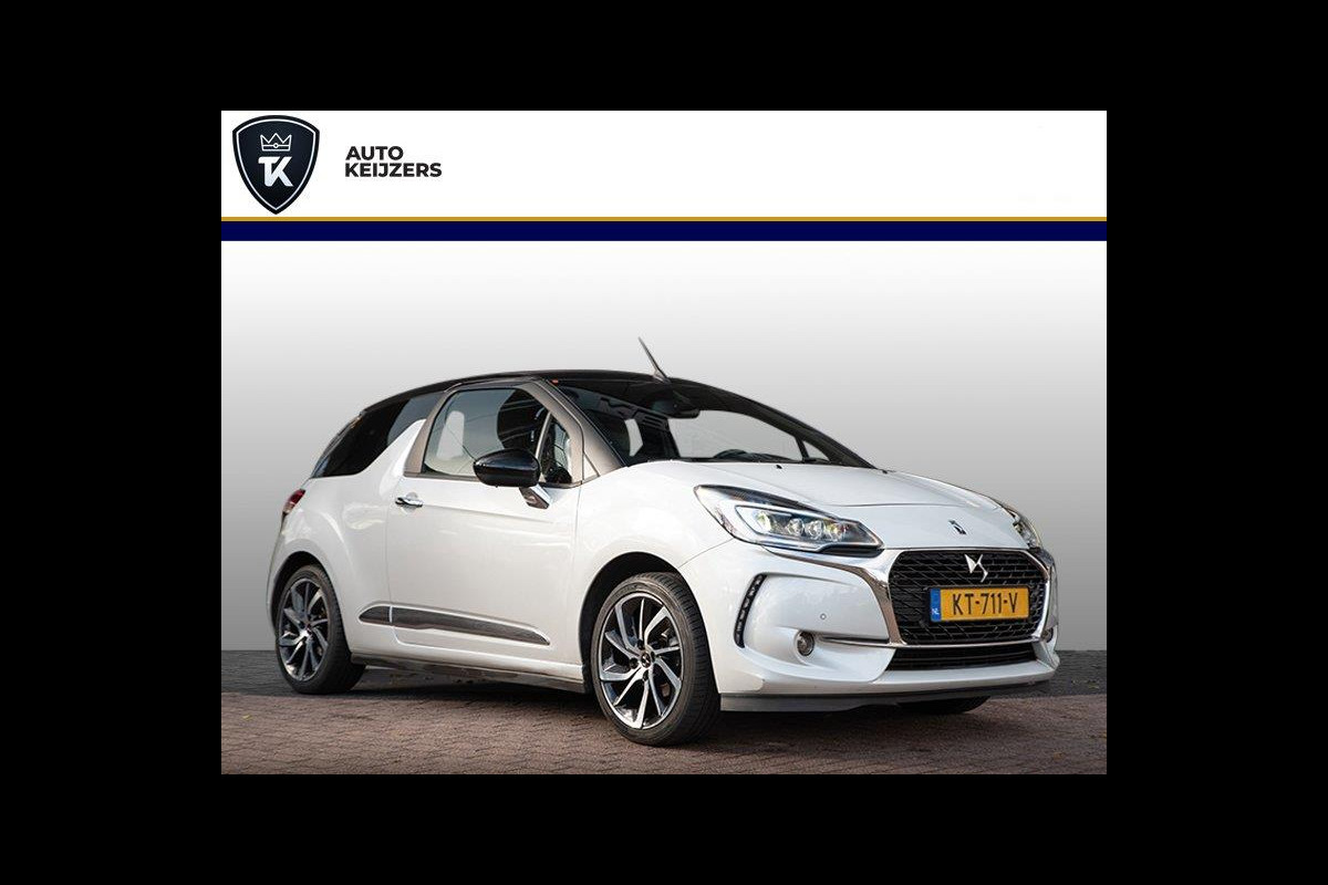 DS DS 3 Cabrio 1.2 PureTech So Chic Automaat Leer Navi Stoelverw.