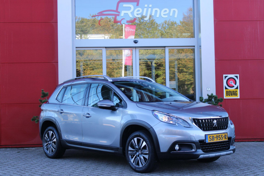 Peugeot 2008 1.2 110PK ALLURE | NAVIGATIE 10" TOUCHSCREEN | TREKHAAK | CLIMATE CONTROL | CRUISE CONTROL | LICHTMETALEN VELGEN | PARKEER SENSOREN | ALL SEASON BANDEN | REGEN/LICHT SENSOR |