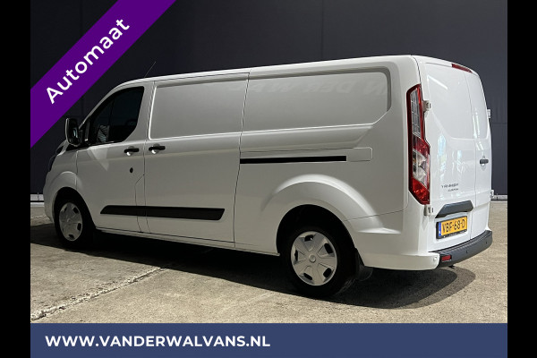 Ford Transit Custom 2.0 TDCI 170pk Automaat L2H1 inrichting Euro6 Airco | 2x zijdeur | Navigatie LED, Cruisecontrol, Parkeersensoren, Stoelverwarming, Verwarmde voorruit, Bijrijdersbank