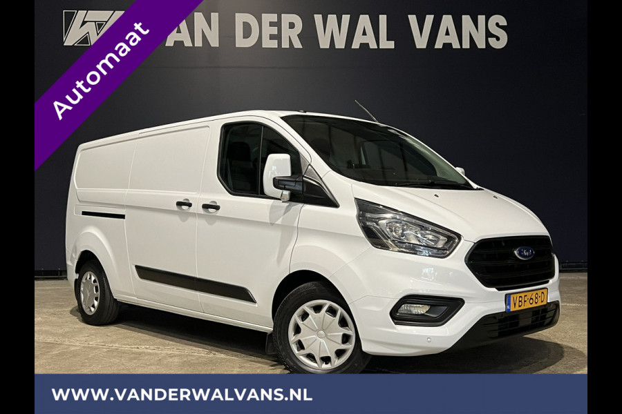 Ford Transit Custom 2.0 TDCI 170pk Automaat L2H1 inrichting Euro6 Airco | 2x zijdeur | Navigatie LED, Cruisecontrol, Parkeersensoren, Stoelverwarming, Verwarmde voorruit, Bijrijdersbank