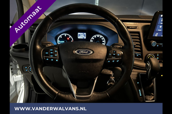 Ford Transit Custom 2.0 TDCI 170pk Automaat L2H1 inrichting Euro6 Airco | 2x zijdeur | Navigatie LED, Cruisecontrol, Parkeersensoren, Stoelverwarming, Verwarmde voorruit, Bijrijdersbank