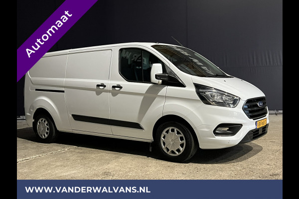 Ford Transit Custom 2.0 TDCI 170pk Automaat L2H1 inrichting Euro6 Airco | 2x zijdeur | Navigatie LED, Cruisecontrol, Parkeersensoren, Stoelverwarming, Verwarmde voorruit, Bijrijdersbank