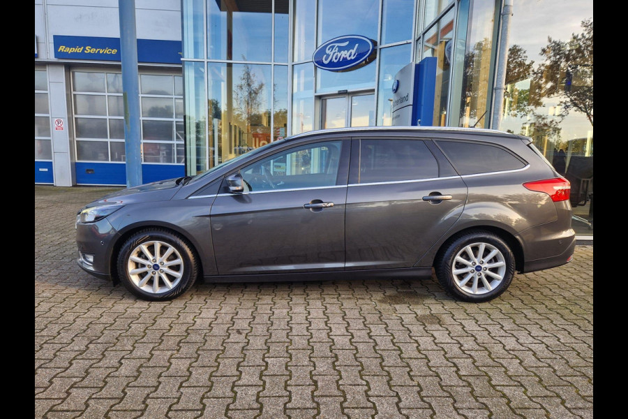 Ford FOCUS Wagon 1.0 Titanium | Trekhaak | Dealeronderhouden | Climate Control | Stoel + Stuurverwarming |