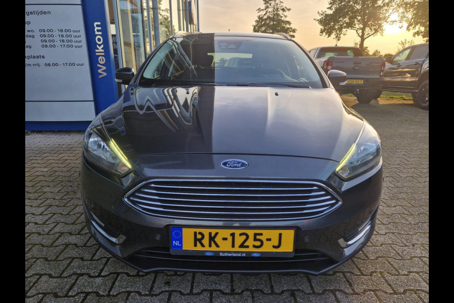 Ford FOCUS Wagon 1.0 Titanium | Trekhaak | Dealeronderhouden | Climate Control | Stoel + Stuurverwarming |