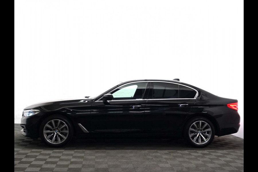 BMW 5 Serie 520i High Executive M-Sport line Aut8 - Leer Sportline Interieur I Head up I Bi Xenon I Navi Pro