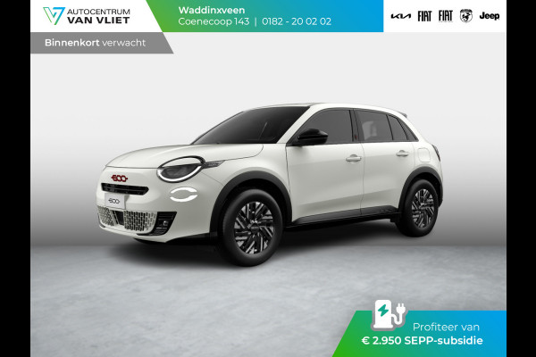 Fiat 600E RED 54 kWh | Clima | Adapt. Cruise | 16" | PDC | Apple Carplay | *SEPP Subsidie € 2.950,-