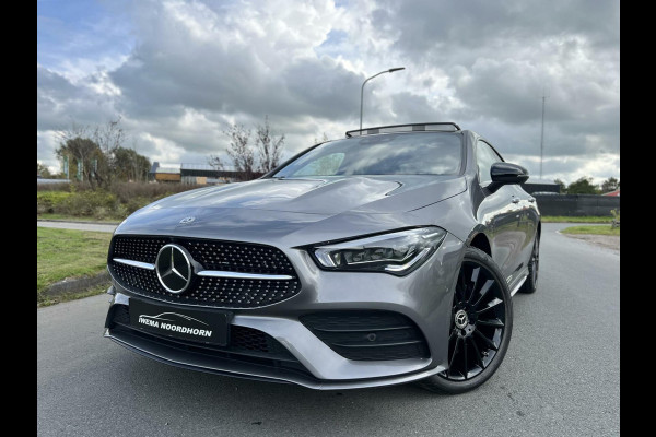 Mercedes-Benz CLA-Klasse 250 e AMG CLA250e Coupe Panoramadak|Keyless|Camera 360°|Distronic|Advanced sound|Sfeerverlichting|Head-up|Night pakket