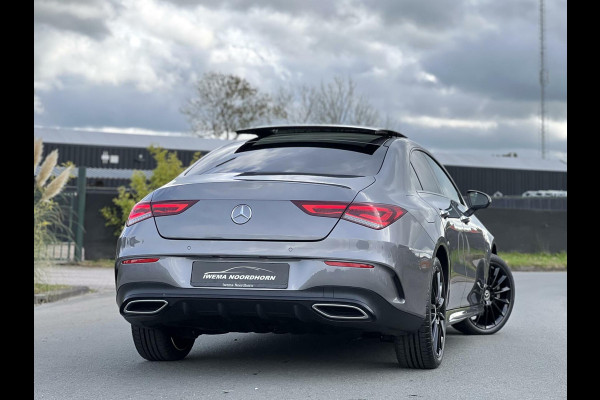 Mercedes-Benz CLA-Klasse 250 e AMG CLA250e Coupe Panoramadak|Keyless|Camera 360°|Distronic|Advanced sound|Sfeerverlichting|Head-up|Night pakket