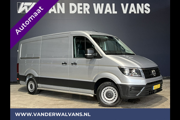 Volkswagen Crafter 2.0 TDI 141pk Automaat L3H2 L2H1 Euro6 Airco | 2x Zijdeur | Camera | Navigatie Apple Carplay, Android Auto, Cruisecontrol, Bijrijdersbank, 3000kg trekvermogen