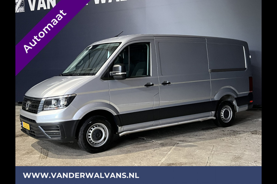 Volkswagen Crafter 2.0 TDI 141pk Automaat L3H2 L2H1 Euro6 Airco | 2x Zijdeur | Camera | Navigatie Apple Carplay, Android Auto, Cruisecontrol, Bijrijdersbank, 3000kg trekvermogen