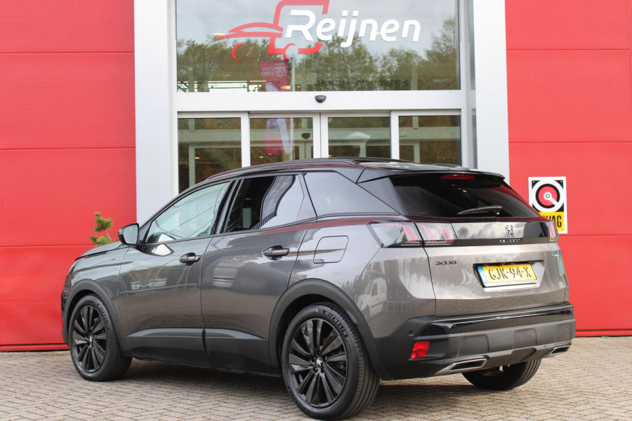 Peugeot 3008 1.6 HYbrid4 300PK GT PACK BUSINESS | PANORAMISCH SCHUIF/KANTEL DAK | BLACK PACK | MASSAGE STOELEN | ELEKTRISCHE STOELEN MET GEHEUGEN FUNCTIE | STOEL VERWARMING | FULL LED KOPLAMPEN | 360°C CAMERA | KEYLESS ENTRY/START | NAVIGATIE 10" TOUCHSCREEN | APPLE CARPLAY/ANDROID AUTO | DODEHOEK BEWAKING | FOCAL AUDIO SYSTEM | ADAPTIVE CRUISE CONTROL | ELEKTRISCHE ACHTERKLEP | DAB+ RADIO |