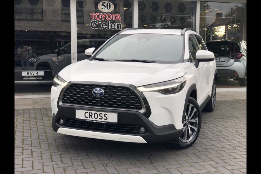 Toyota Corolla Cross 2.0 High Power Hybrid AWD Style | Dodehoekherkenning, Parkeersensoren, Stoel + Stuurverwarming, Keyless, 4X4