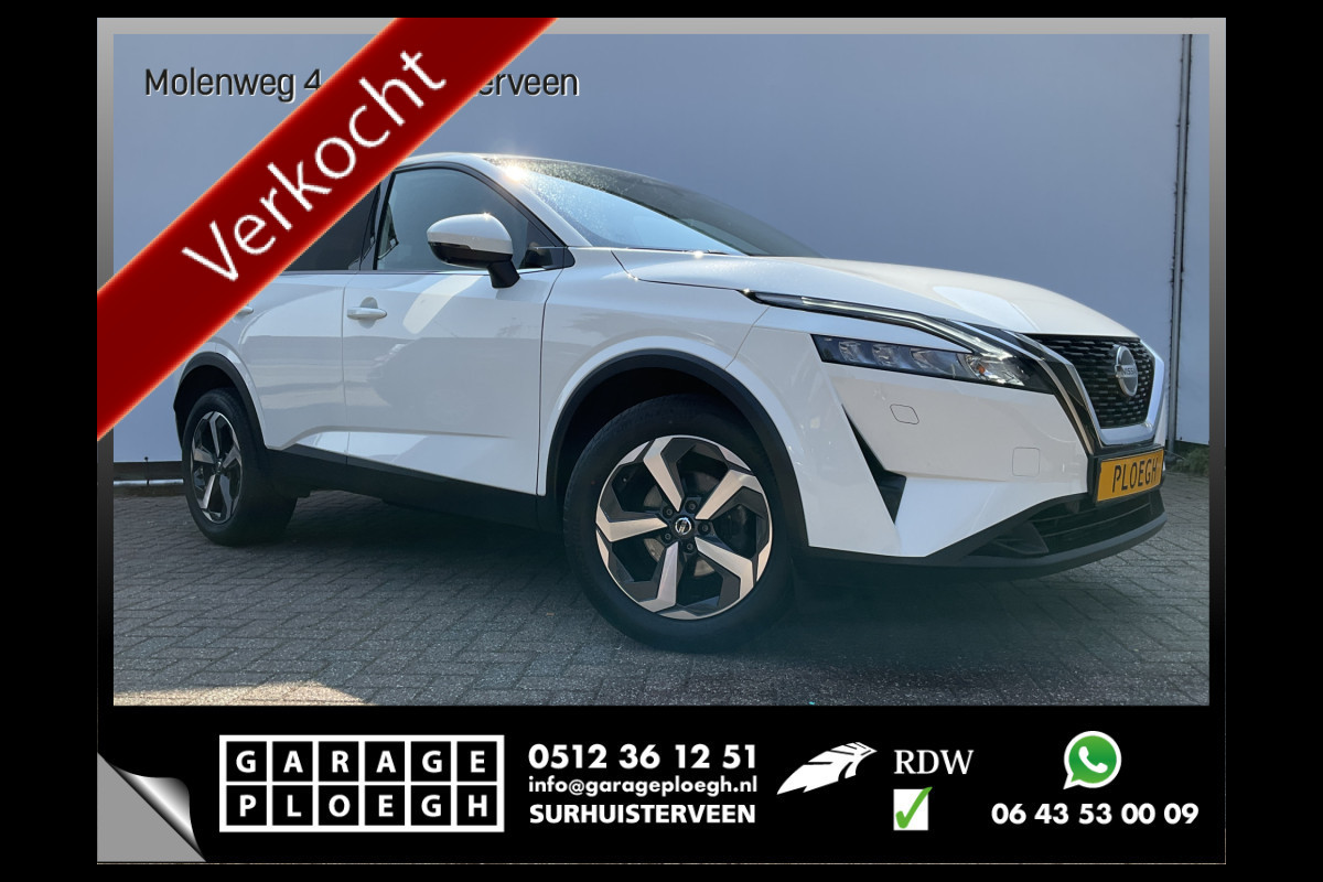 Nissan QASHQAI 1.3 MHEV Automaat 360-Camera Navi Apple/Android Stoelverw