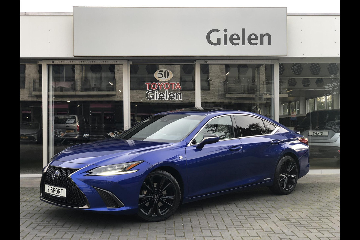 Lexus ES 300h F Sport Line | Schuifdak, Mark Levinson, HUD, Leer, Stoelventilatie, 360 graden camera, Dodehoekherkenning, Eerste eigenaar