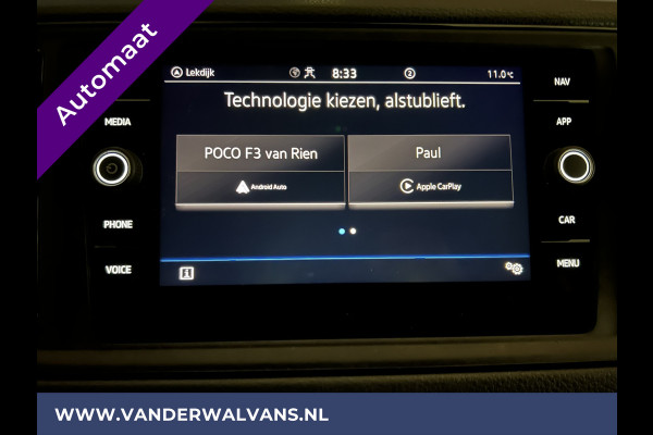 Volkswagen Crafter 2.0 TDI 141pk Automaat L3H2 L2H1 Euro6 Airco | 2x Zijdeur | Camera | Navigatie Apple Carplay, Android Auto, Cruisecontrol, Bijrijdersbank, 3000kg trekvermogen