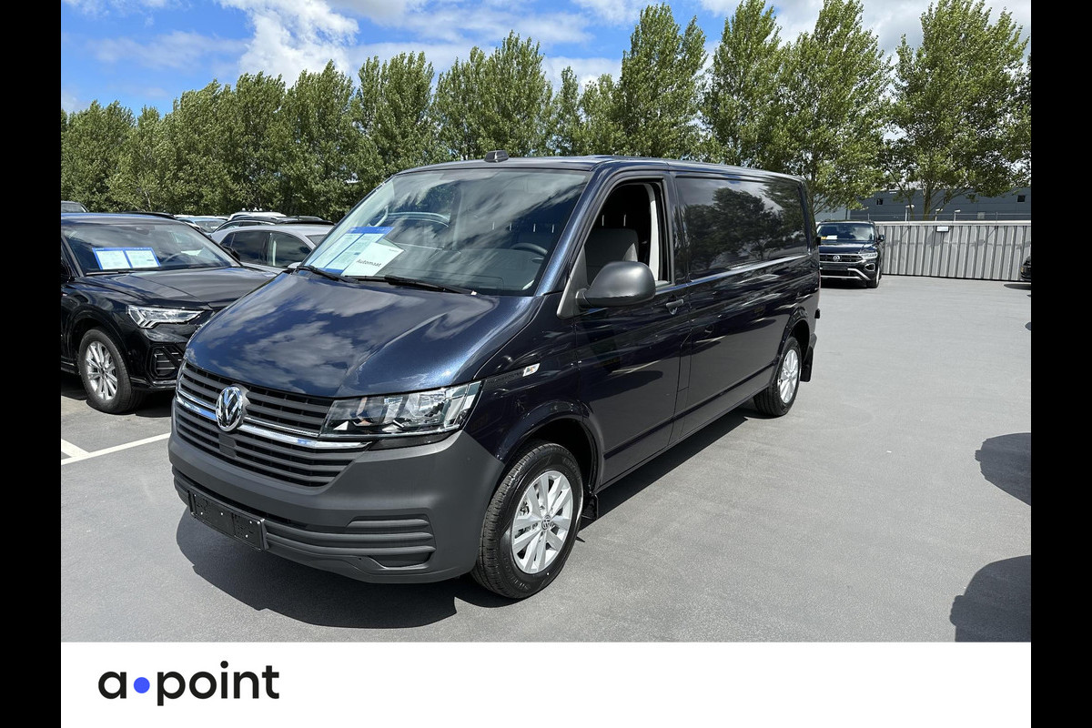 Volkswagen Transporter 2.0 TDI L2H1 28 DC 150 pk Automaat (DSG) | Dubbele cabine | Navigatie via App | Trekhaak | Parkeersensoren achter | Achteruitrijcamera | Adaptieve cruise control |