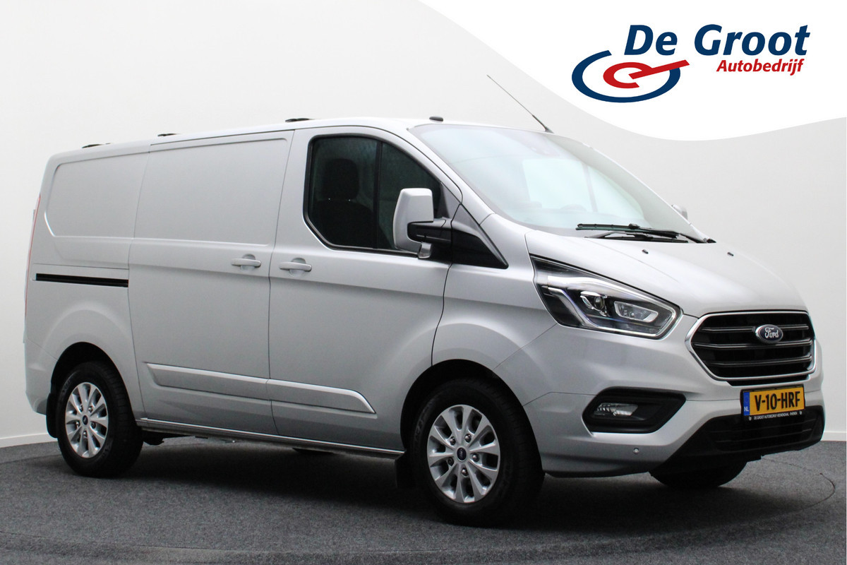 Ford Transit Custom 320 2.0 TDCI L1H1 Limited 2x Schuifdeur, Camera, Cruise, Apple Carplay, Trekhaak, 16''