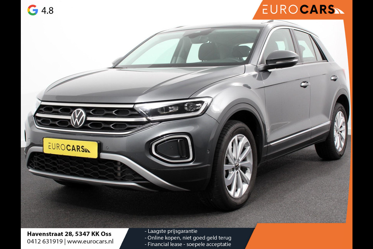 Volkswagen T-Roc 1.5 TSI 150pk DSG Style | Navigatie | Apple Carplay/Android Auto | Climate Control | Camera | Dab | Adaptive Cruise Control | Parkeer Sensoren | Digitale Cockpit | Electrische kofferbak