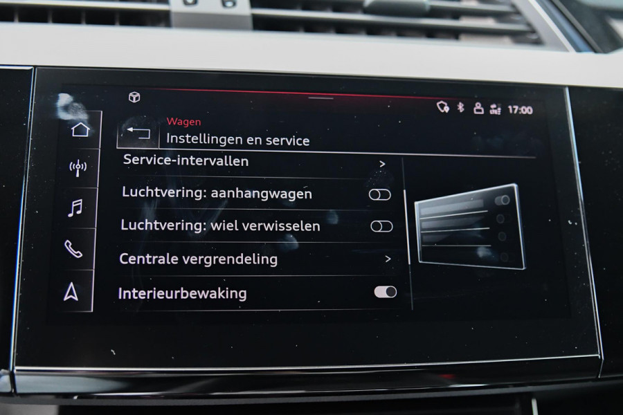 Audi e-tron S quattro 95 kWh. 503 Pk, RS seats, 23'', Pano, Luchtv, Memory, 360 3D, ACC, B&O, CarPlay!