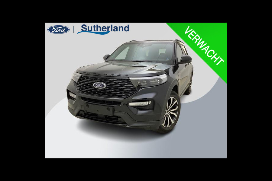 Ford Explorer 3.0 V6 EcoBoost PHEV ST-Line 457pk | Afneembare Trekhaak | 2.500kg Trekgewicht | Massage Stoelen | 4WD | Full LED | Adaptieve Cruise | Verlengde fabrieksgarantie tot 03-2028