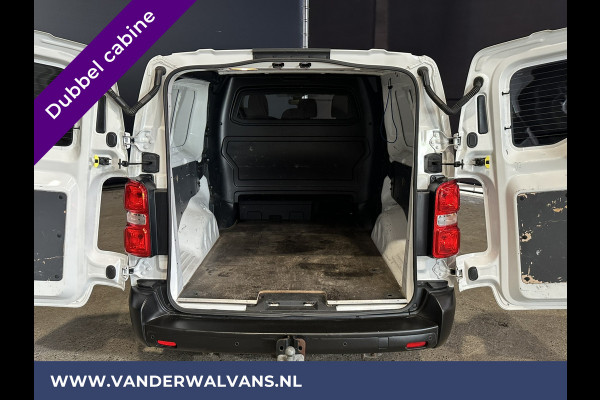 Peugeot Expert 2.0 BlueHDI 123pk L3H1 Dubbele cabine Euro6 Airco | 2x Zijdeur | Navigatie | 6-Zits 2500kg Trekhaak, Parkeersensoren, Apple Carplay, Android Auto, Cruisecontrol