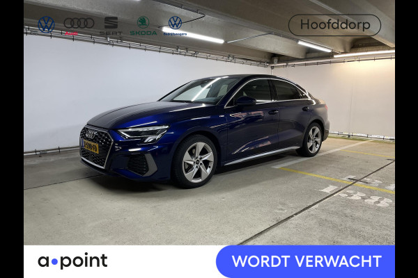 Audi A3 Limousine 30 TFSI S-line 110 pk S-tronic | Verlengde garantie | Navigatie | Parkeersensoren (Park assist) | Cruise control | Stoelverwarming |