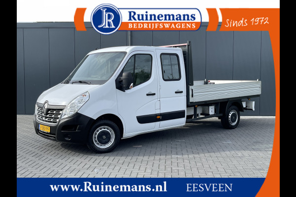 Renault Master 2.3 dCi 131 PK L3 MAXI / PICK UP / DUBBELE CABINE / 7 PERS. / AIRCO / CRUISE / TREKHAAK / DUBBEL CABINE