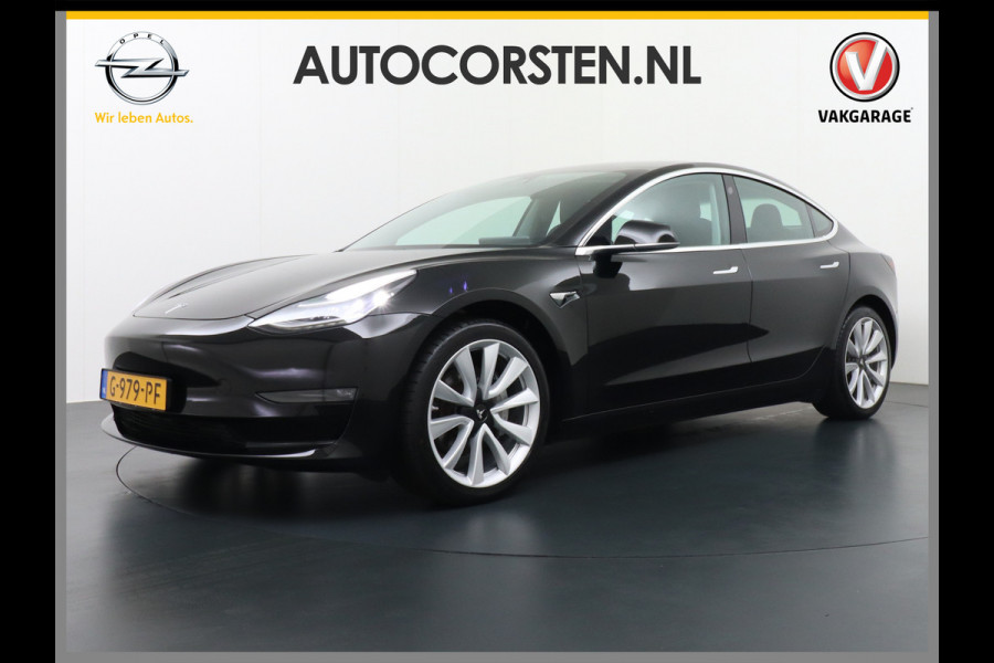 Tesla Model 3 Long Range Trekhaak 1000kg!  75 kWh 463PK FSD-vb. Premium Audio 4wd 19" AutoPilot Pano.dak Camera Leer Adaptive-Cruise+Stop&Go   Veel grip door AWD vierwielaandrijving.  Origineel Nederlandse auto ! grootste accu ! tot 16,5 kwh thuis laden, 120kw/h snelladen per uur !