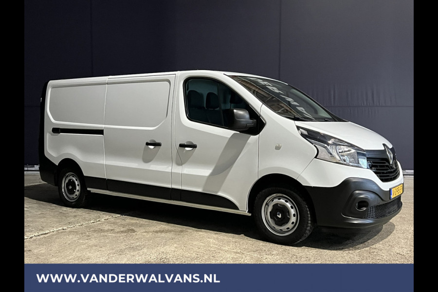 Renault Trafic 1.6 dCi 126pk L2H1 Euro6 Airco | 2x zijdeur | Navigatie | Trekhaak | Cruisecontrol Parkeersensoren, Bijrijdersbank