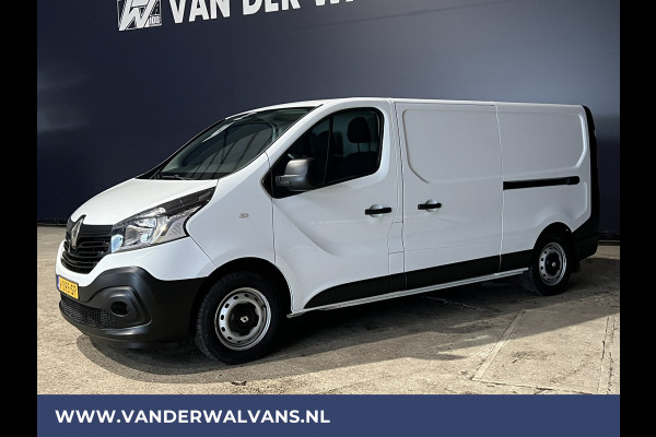 Renault Trafic 1.6 dCi 126pk L2H1 Euro6 Airco | 2x zijdeur | Navigatie | Trekhaak | Cruisecontrol Parkeersensoren, Bijrijdersbank