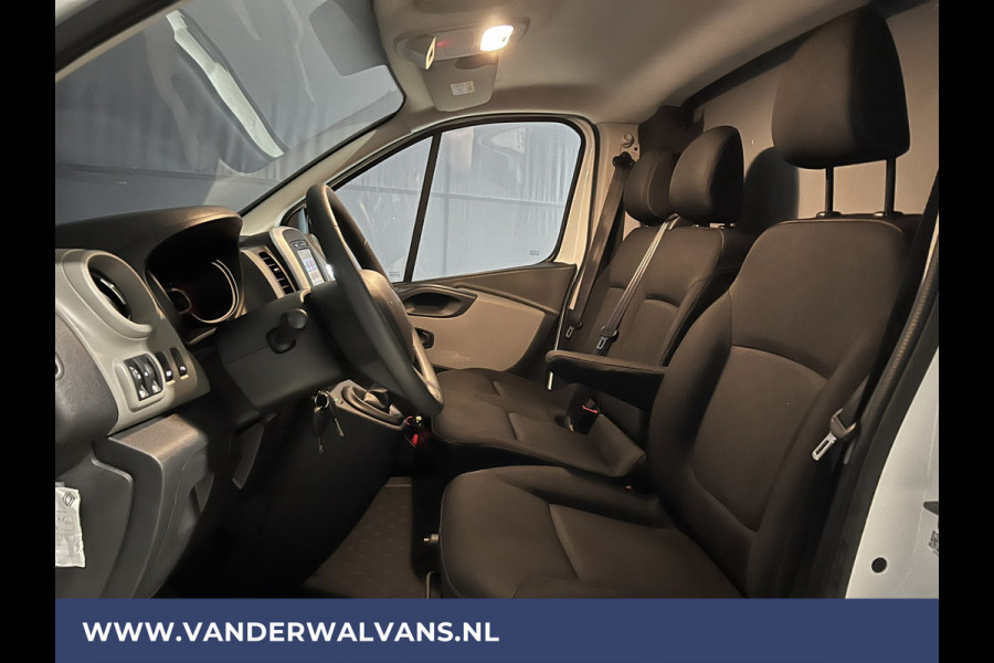 Renault Trafic 1.6 dCi 126pk L2H1 Euro6 Airco | 2x zijdeur | Navigatie | Trekhaak | Cruisecontrol Parkeersensoren, Bijrijdersbank