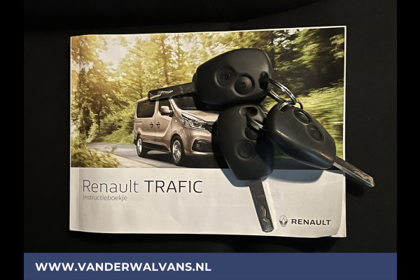 Renault Trafic 1.6 dCi 126pk L2H1 Euro6 Airco | 2x zijdeur | Navigatie | Trekhaak | Cruisecontrol Parkeersensoren, Bijrijdersbank